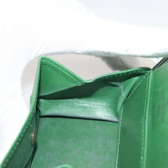 LOUIS VUITTON Epi Porte Monnaie Boite Coin Purse Green - Picture 14 of 15